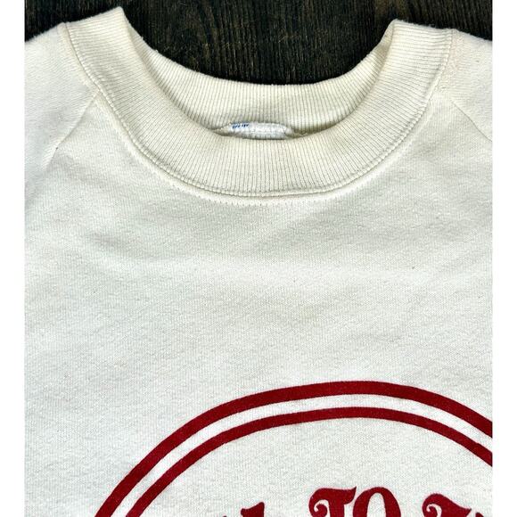 Vintage Hail To The Redskins Sweatshirt 1983 & 1984 Champs Jerzees Large USA - Picture 6 of 13